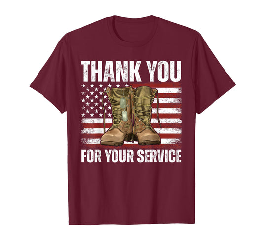 USA Flag American Patriotic Veteran 4th of July Memorial Day T-Shirt
