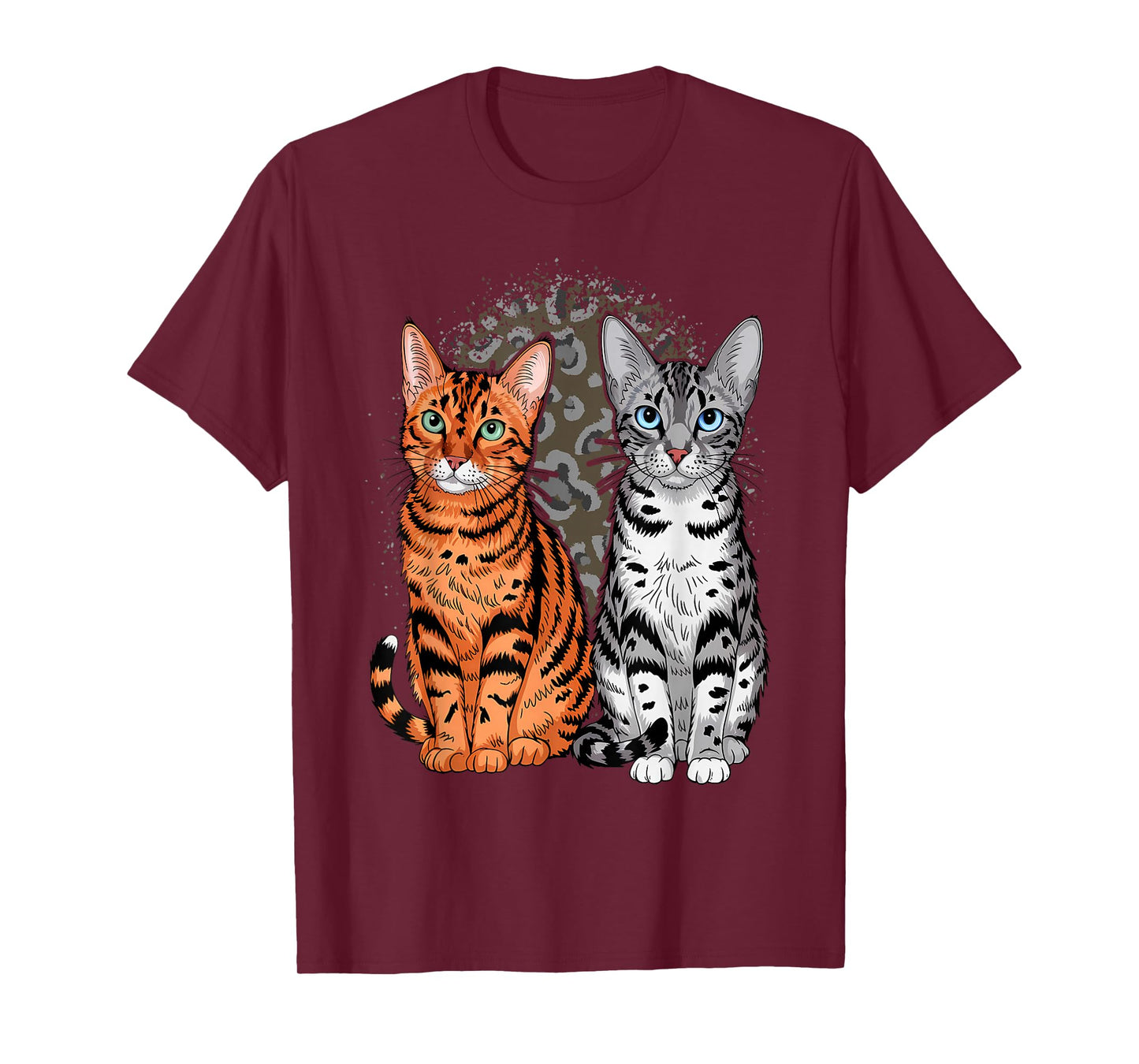 Bengal Cat Buddies! Rosette and Snow Bengal Cats T-Shirt