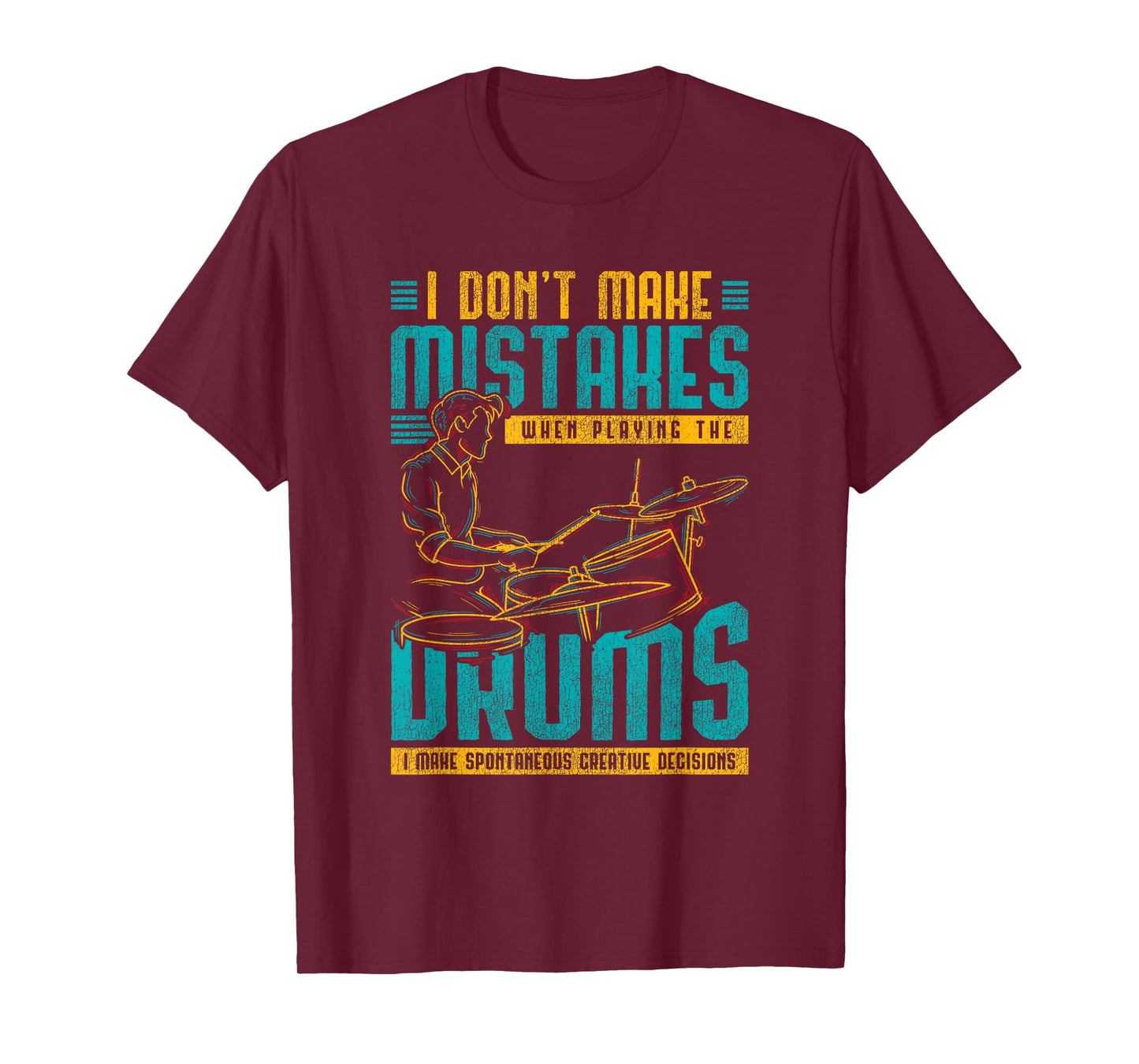 Drummer Drummer Gift Drum Kit T-Shirt