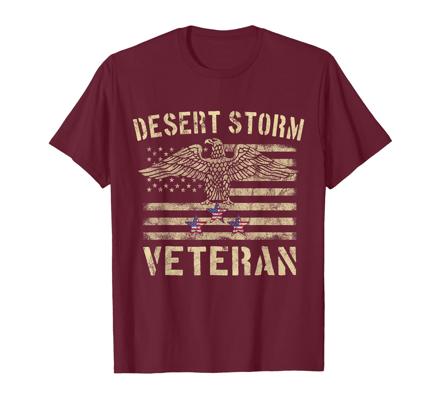 Desert Storm Veteran Shirt Eagle Stars and Stripes T-Shirt