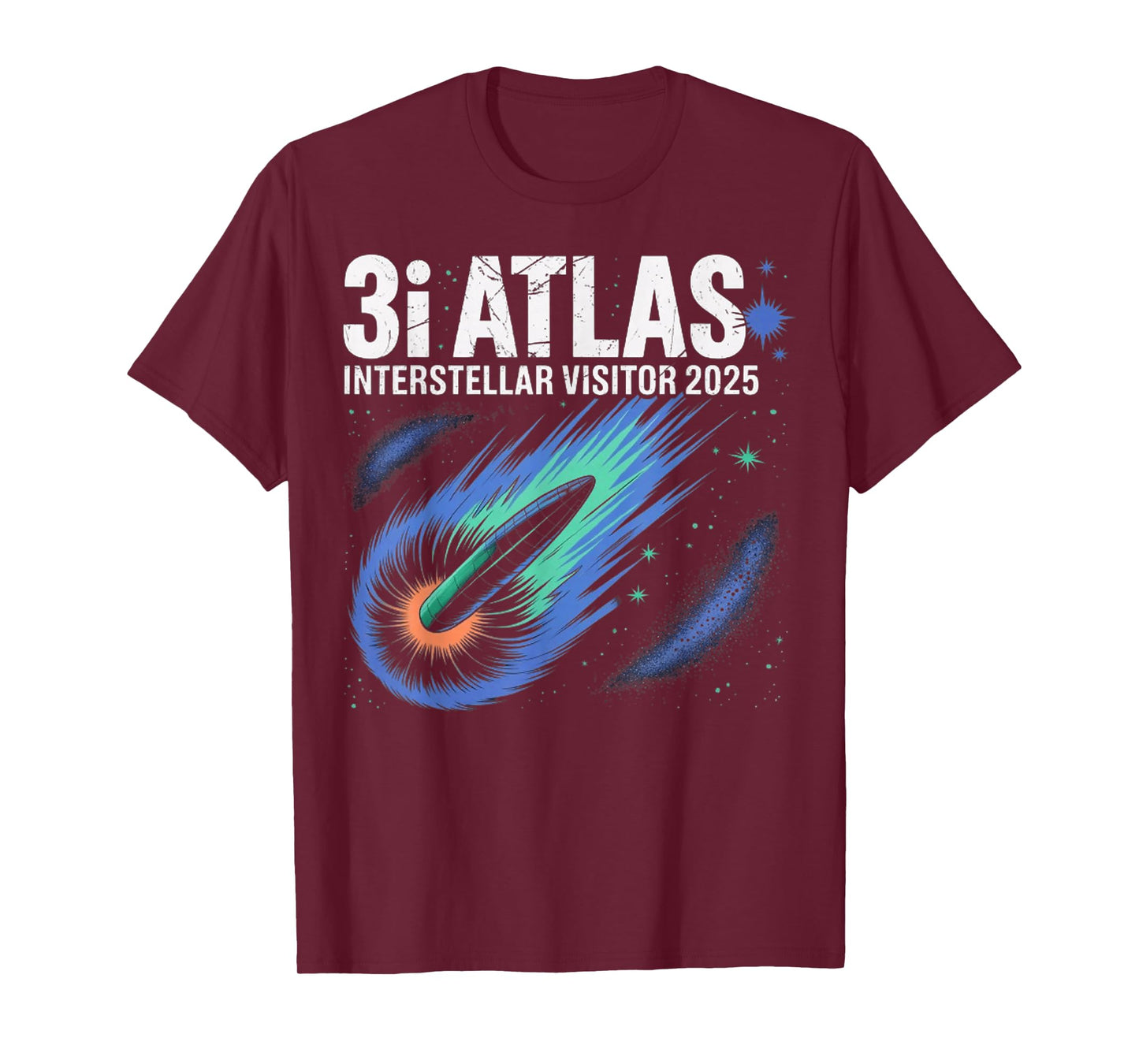 Interstellar Comet Space Astronomy 3i Atlas T-Shirt