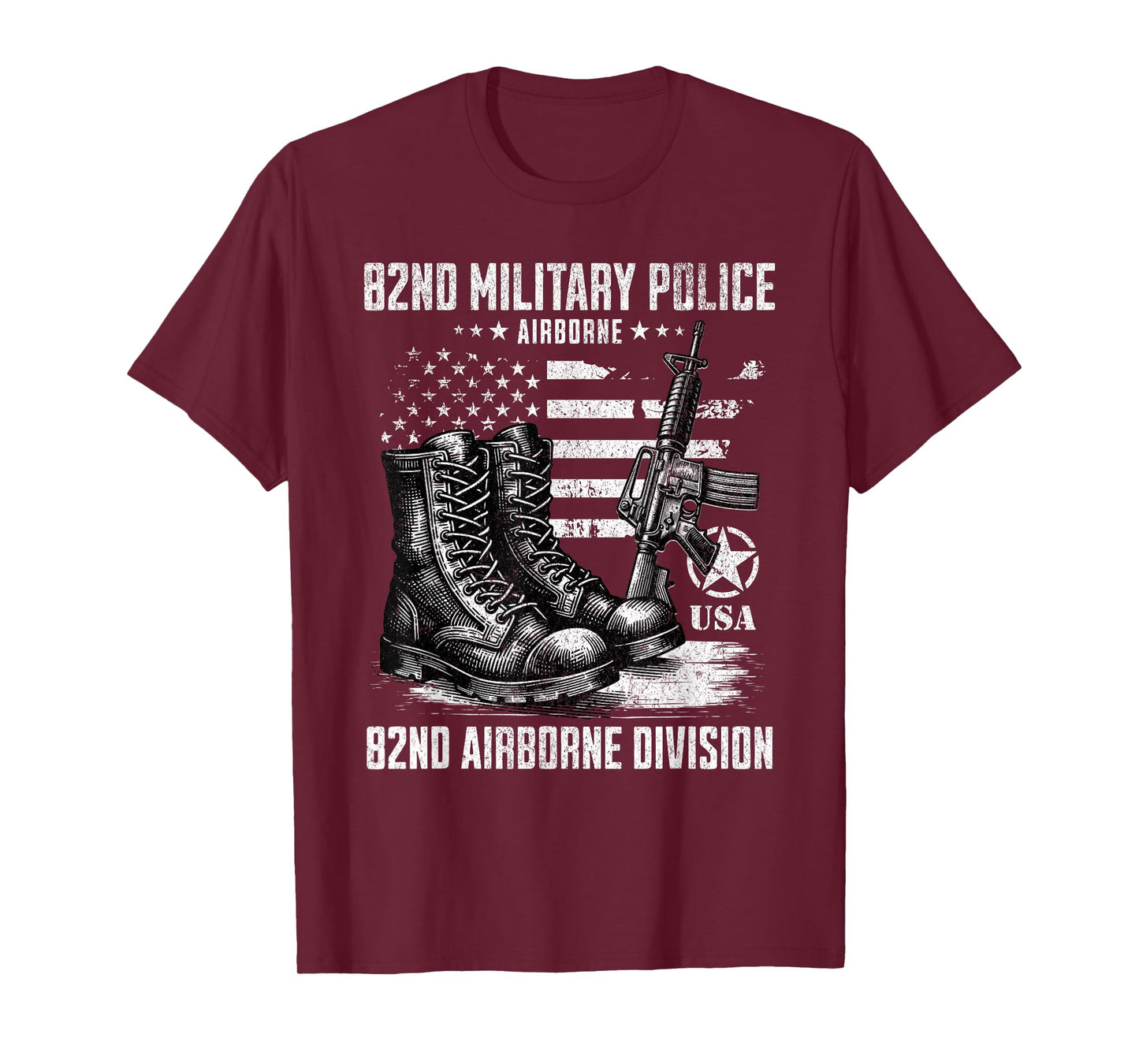 82nd Military Police Company 82nd Airborne Division Veteran T-Shirt