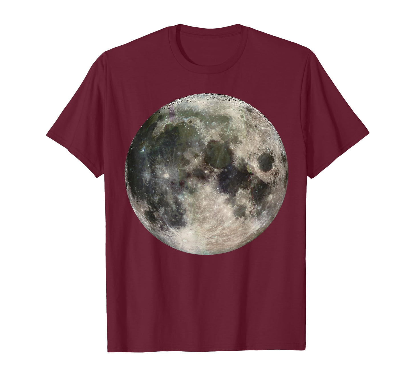 Full Moon Phase Space Love Photography Astronomy T-Shirt