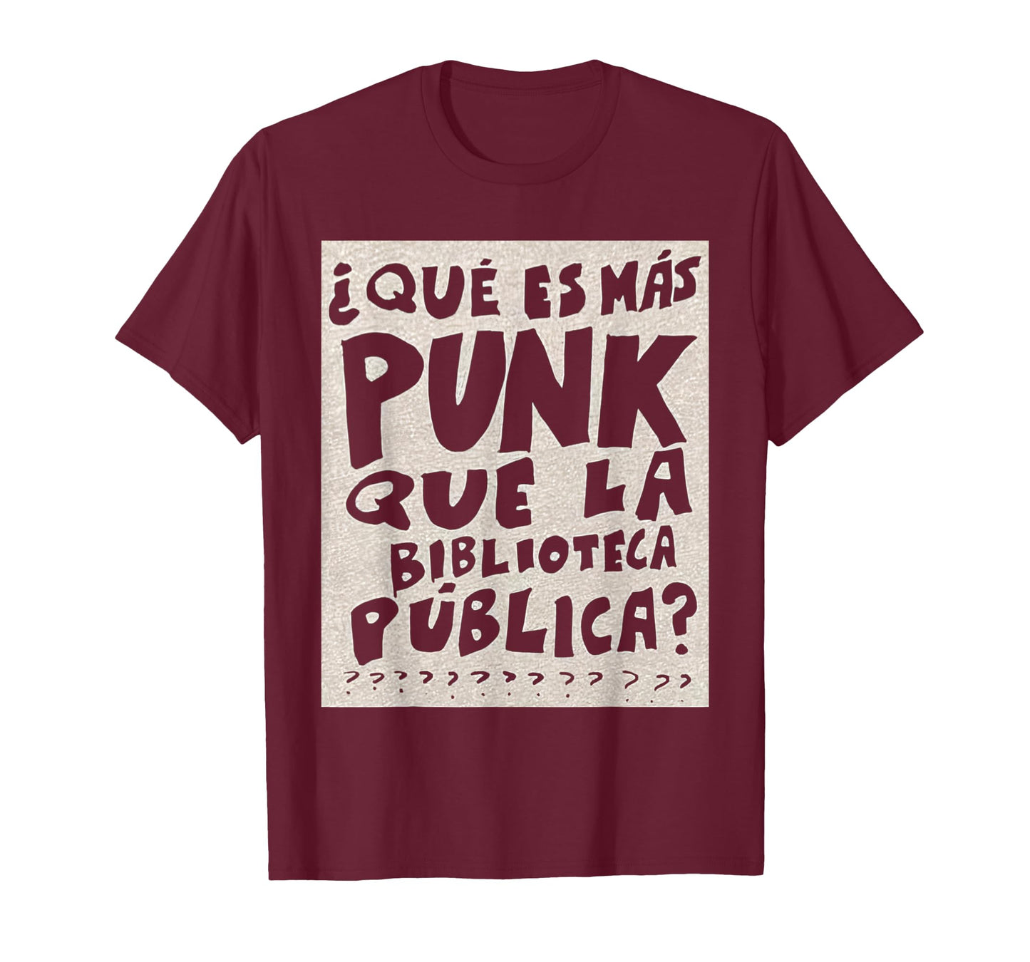 What's More Punk Than The Public Library Funny Book Lover T-Shirt
