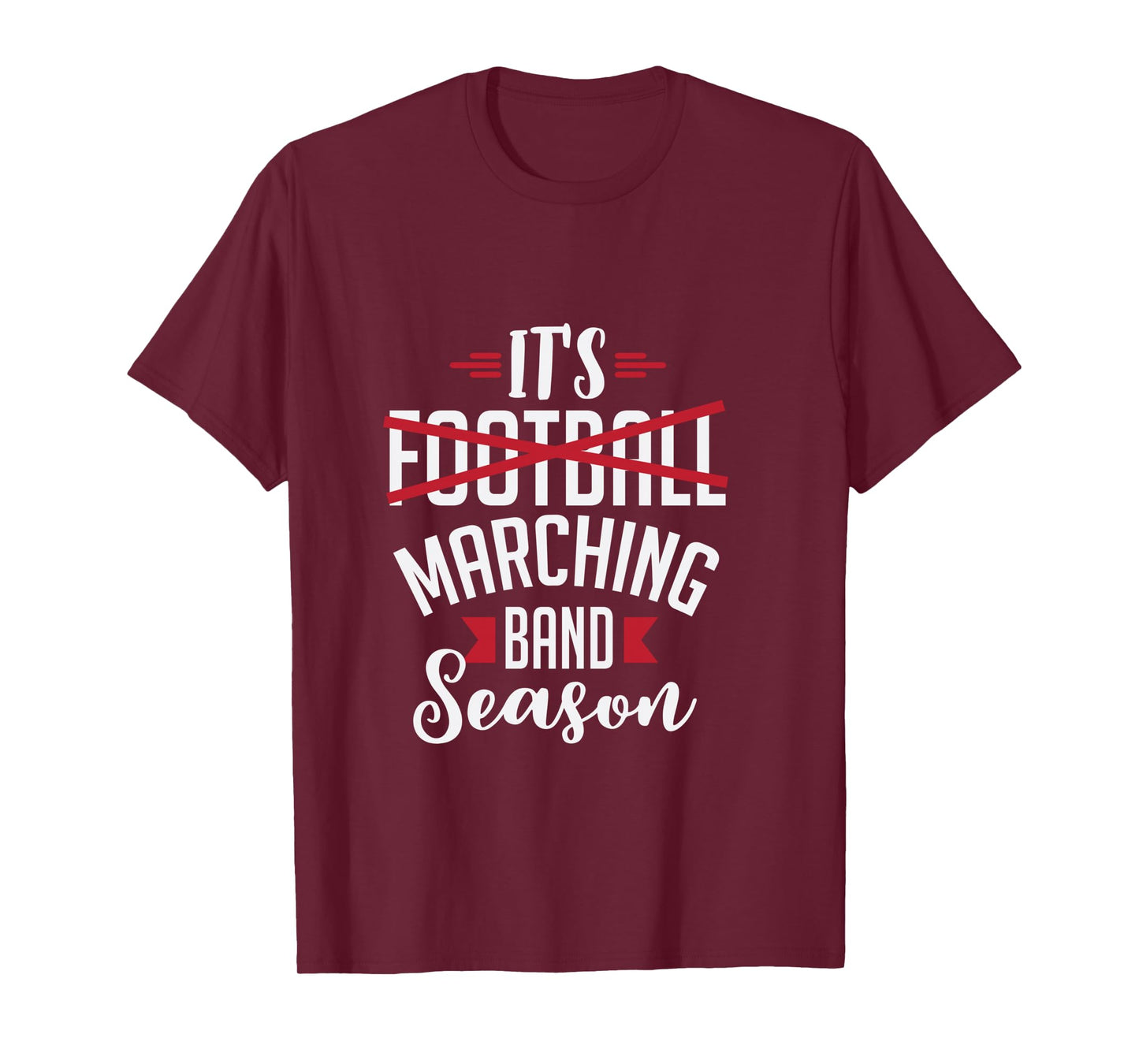 Funny It's Marching Band Season Musician Performance Long Sleeve T-Shirt
