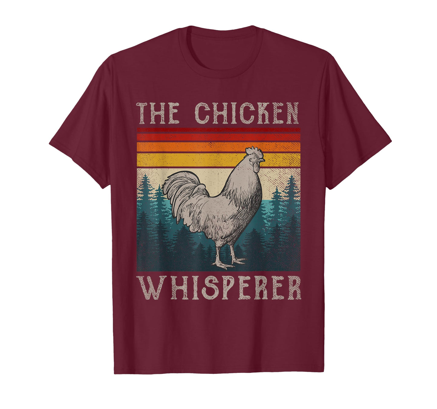 Chicken Whisperer Shirt Vintage Retro Chicken Farmer T-Shirt