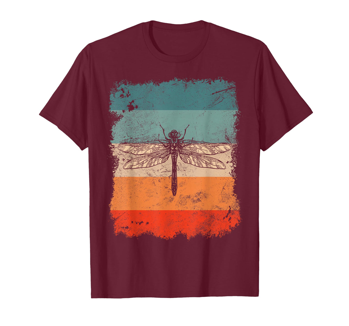 Retro Vintage Insect Dragonfly T-Shirt