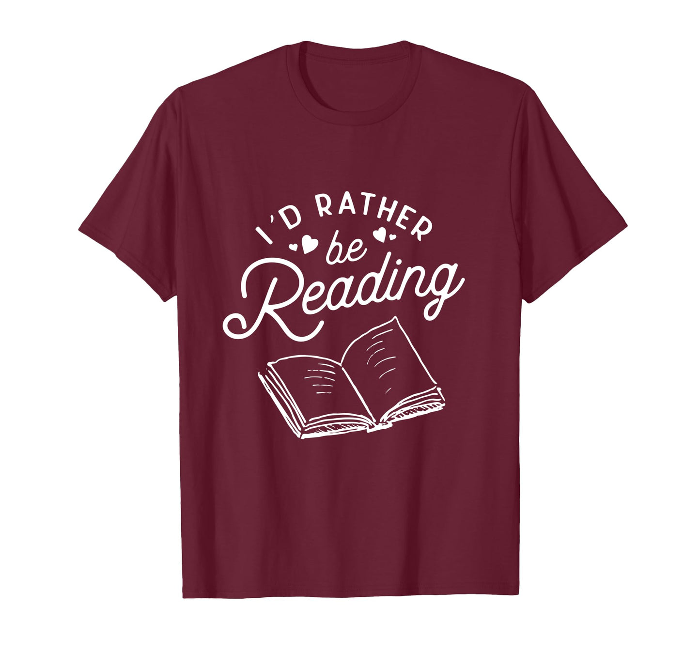I'd Rather be Reading Book Lover Gift for Readers Long Sleeve T-Shirt