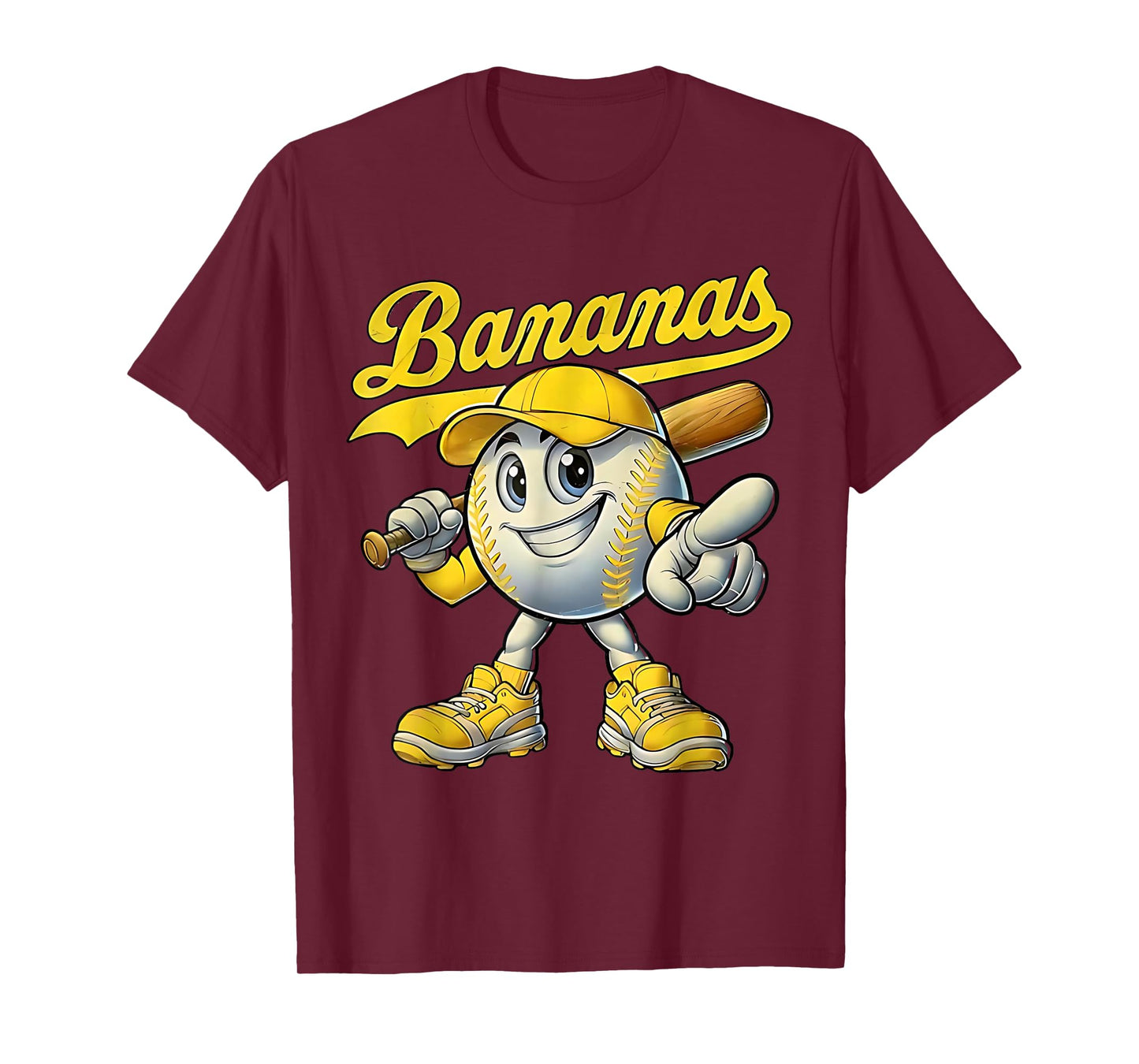 Cute Banana Graphics Tee Banana Lover For Men Women Kids T-Shirt