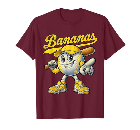 Cute Banana Graphics Tee Banana Lover For Men Women Kids T-Shirt