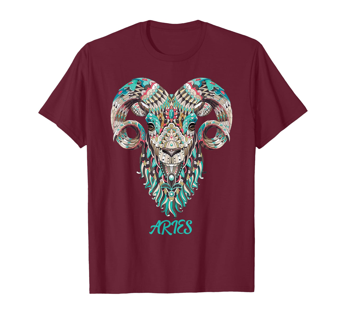Aries Zodiac Sign Astrology T Shirt March April Birthday T-Shirt