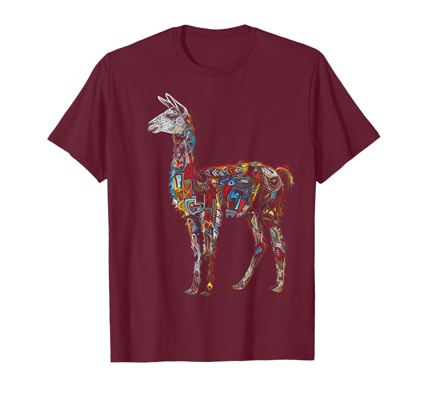 Alpaca Animal Art Graphic Motif Funny Llama T-Shirt