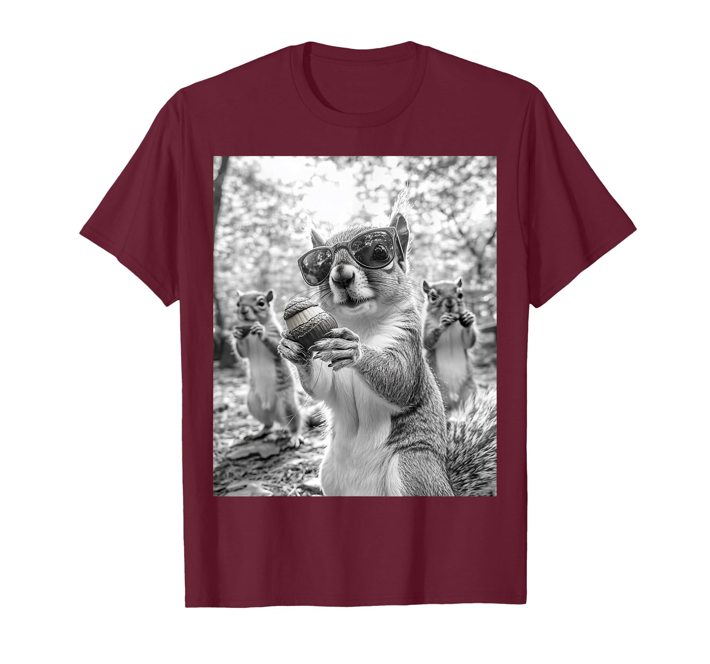 Cute Squirrel Selfie T-Shirt