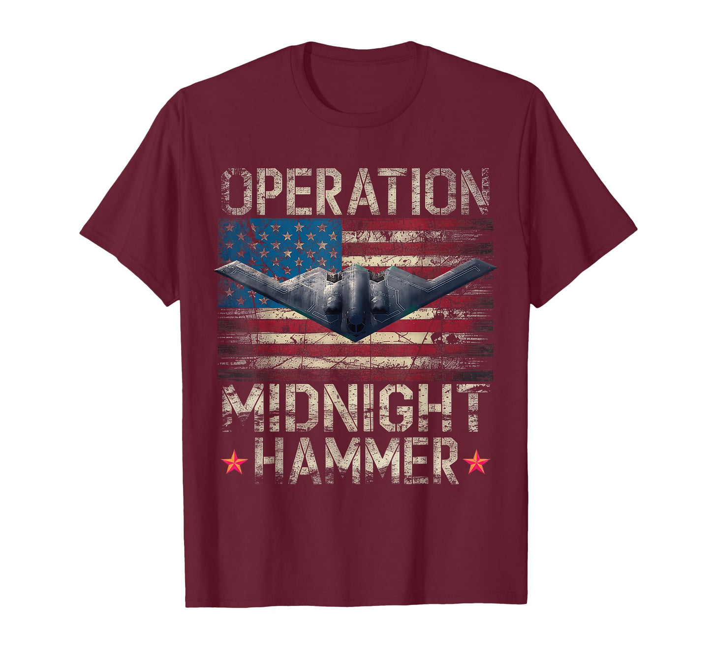 B-2 Stealth Jet Shirt Operation Midnight Hammer T-Shirt