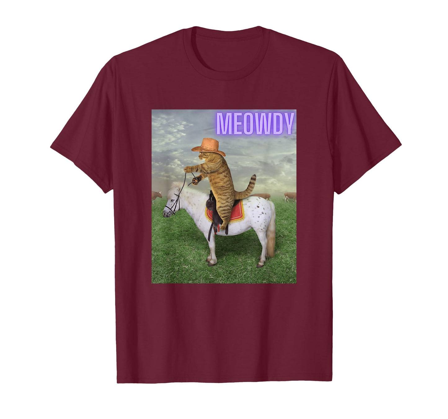 MEOWDY MEME CAT AND PONY T-Shirt