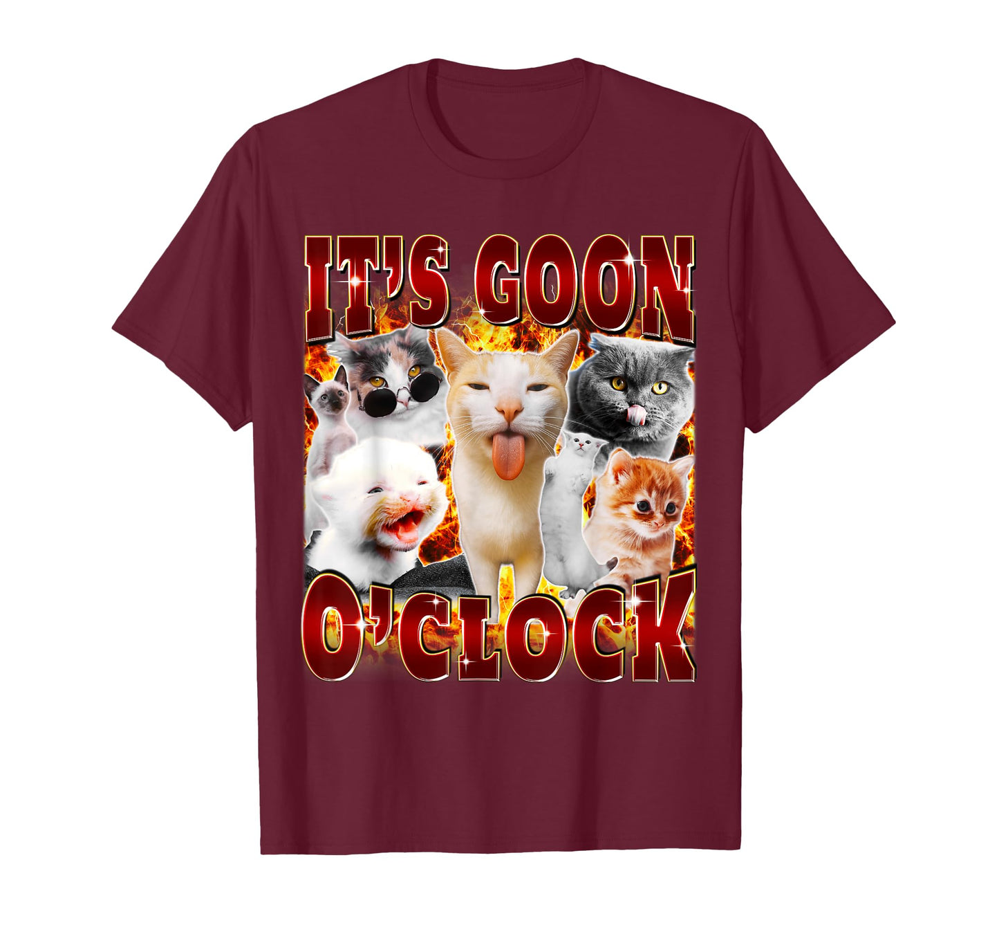 It's Goon O'Clock Funny Meme Gen Z Humor Joke Bootleg T-Shirt