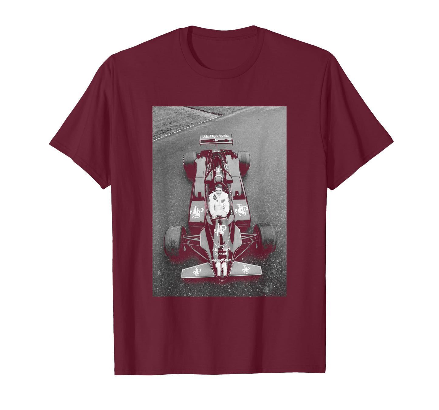 Driver Nigel Mansell in New Special 91 Racing Car 1982 T-Shirt