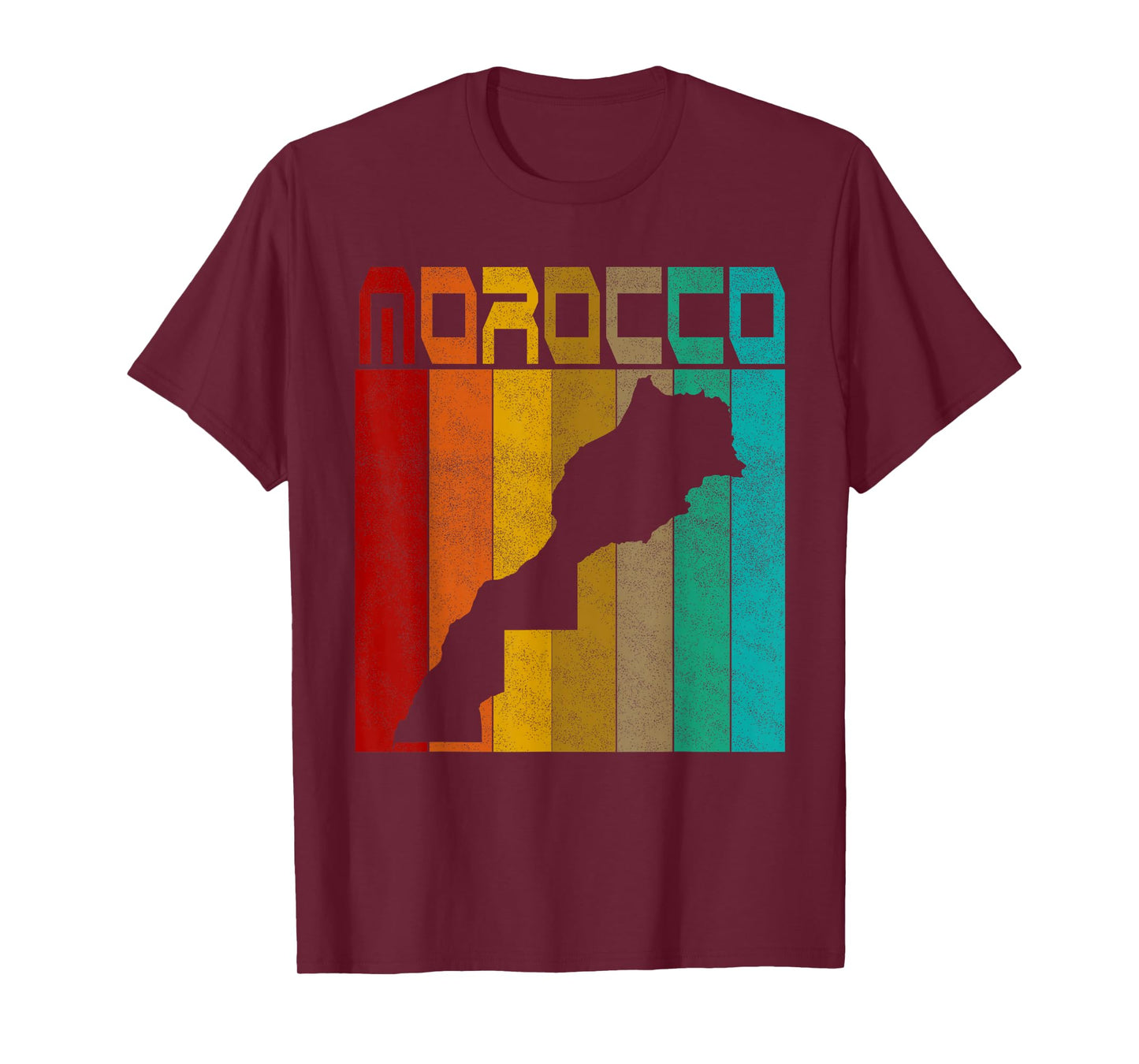 Morocco Map, I Love Morocco Map Morocco Moroccan Pride T-Shirt