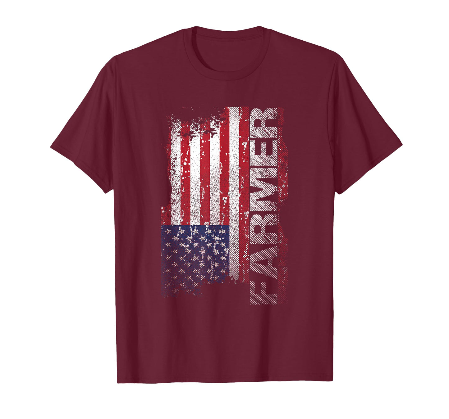 USA Flag Farmer T-Shirt, American Farmers Tee T-Shirt