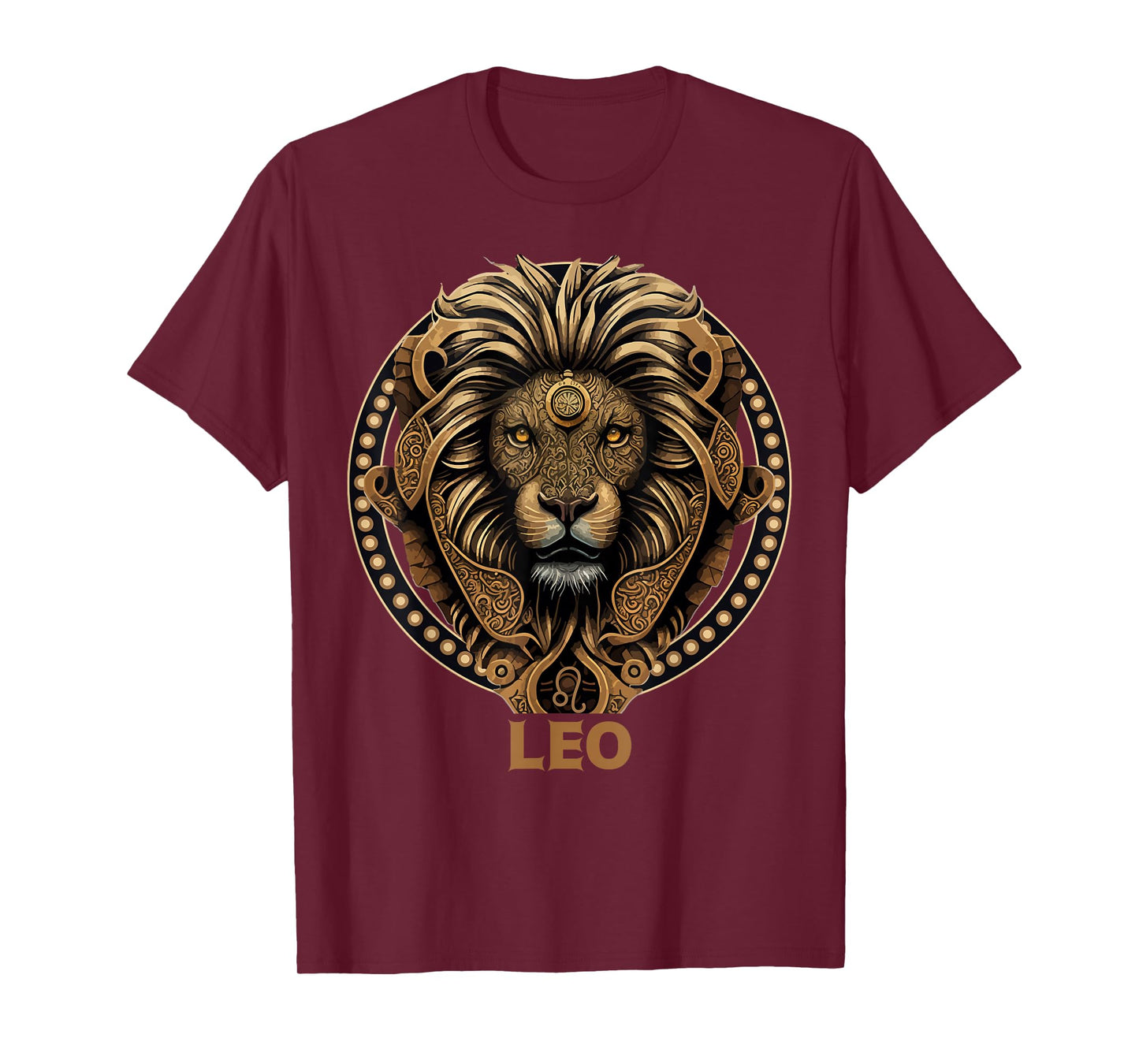 Leo Zodiac Astrology Symbol Lion Constellation T-Shirt