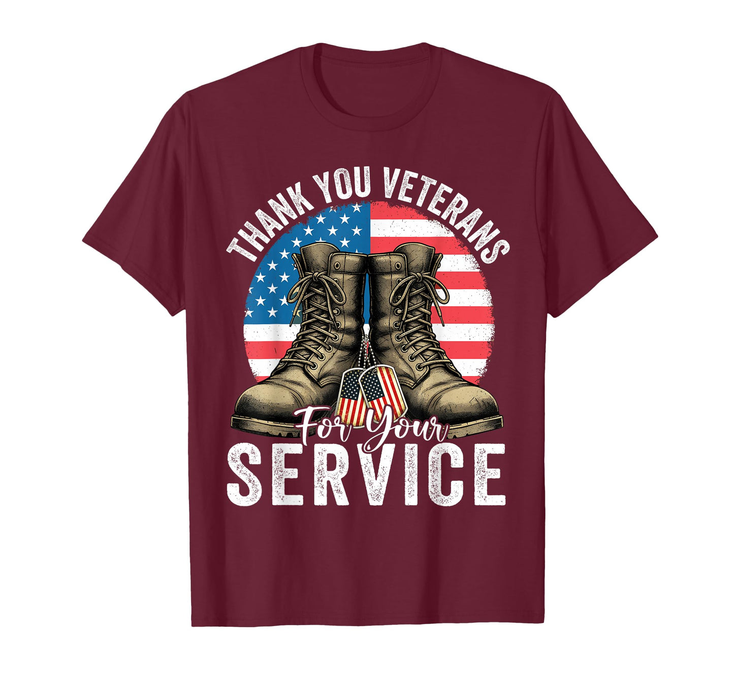 Thank You Veterans for Your Service Veterans Day Men Women T-Shirt