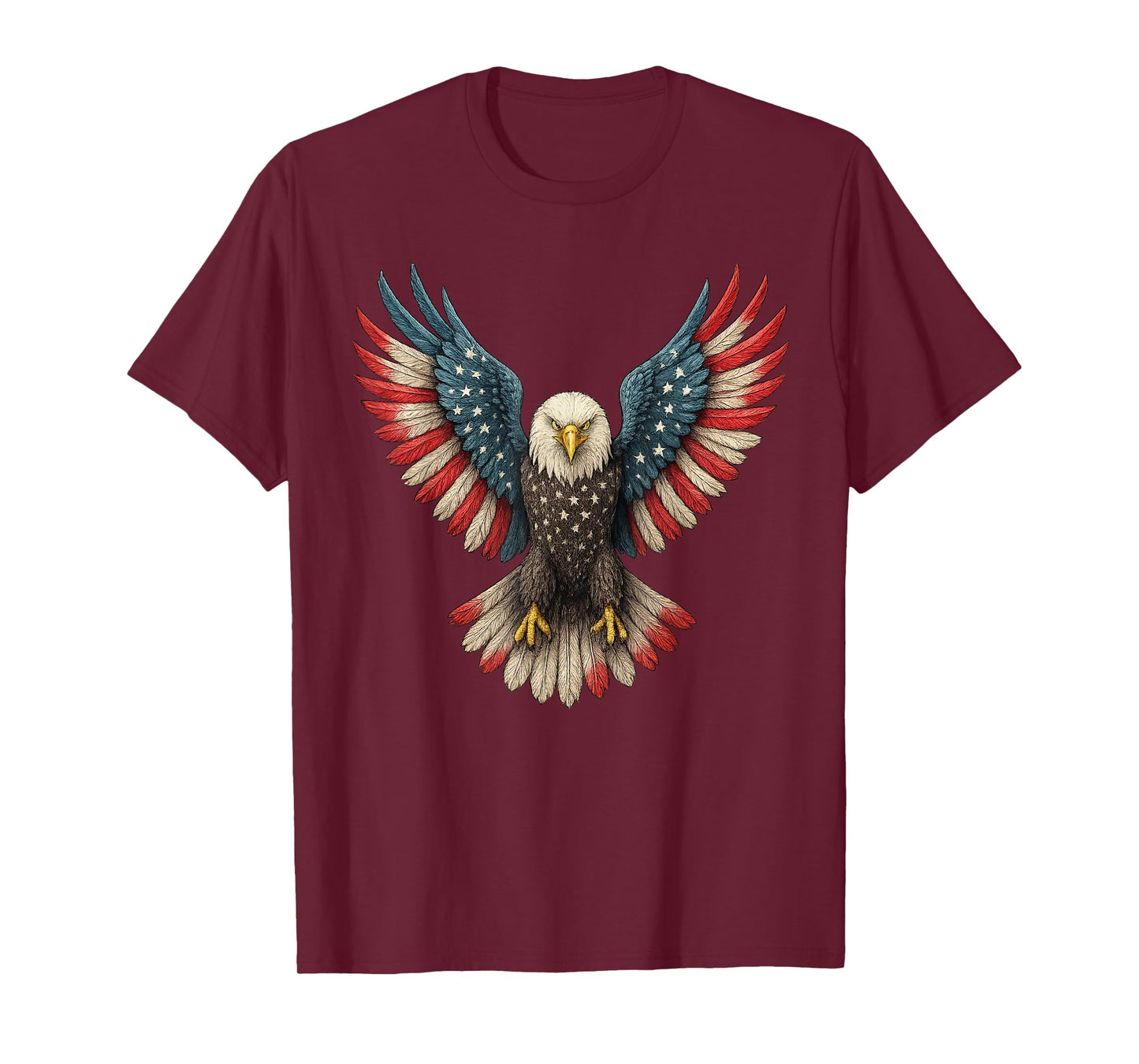 Patriotic Eagle Boys 4th of July T-Shirt