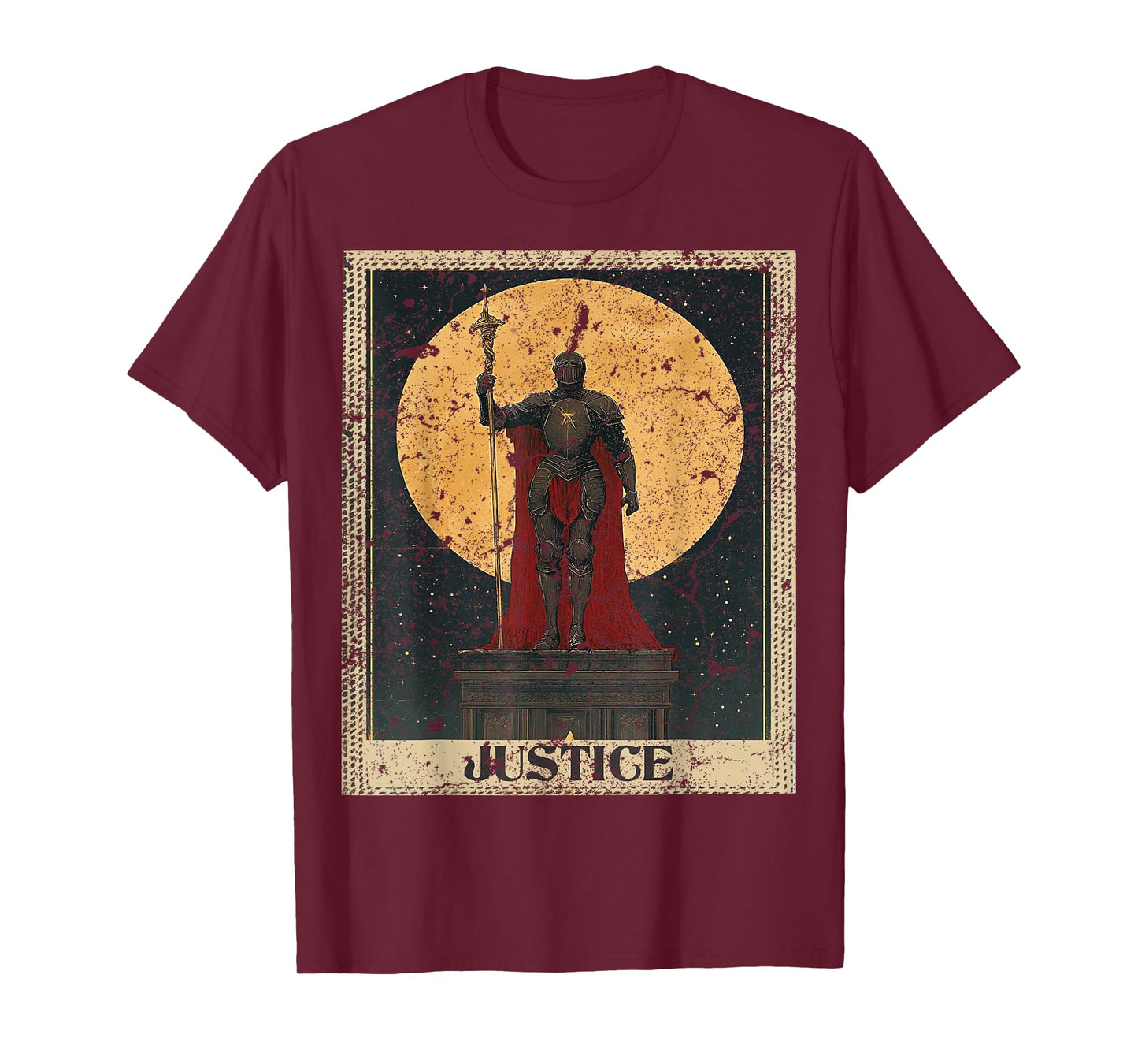Tarot Card Justice T-Shirt