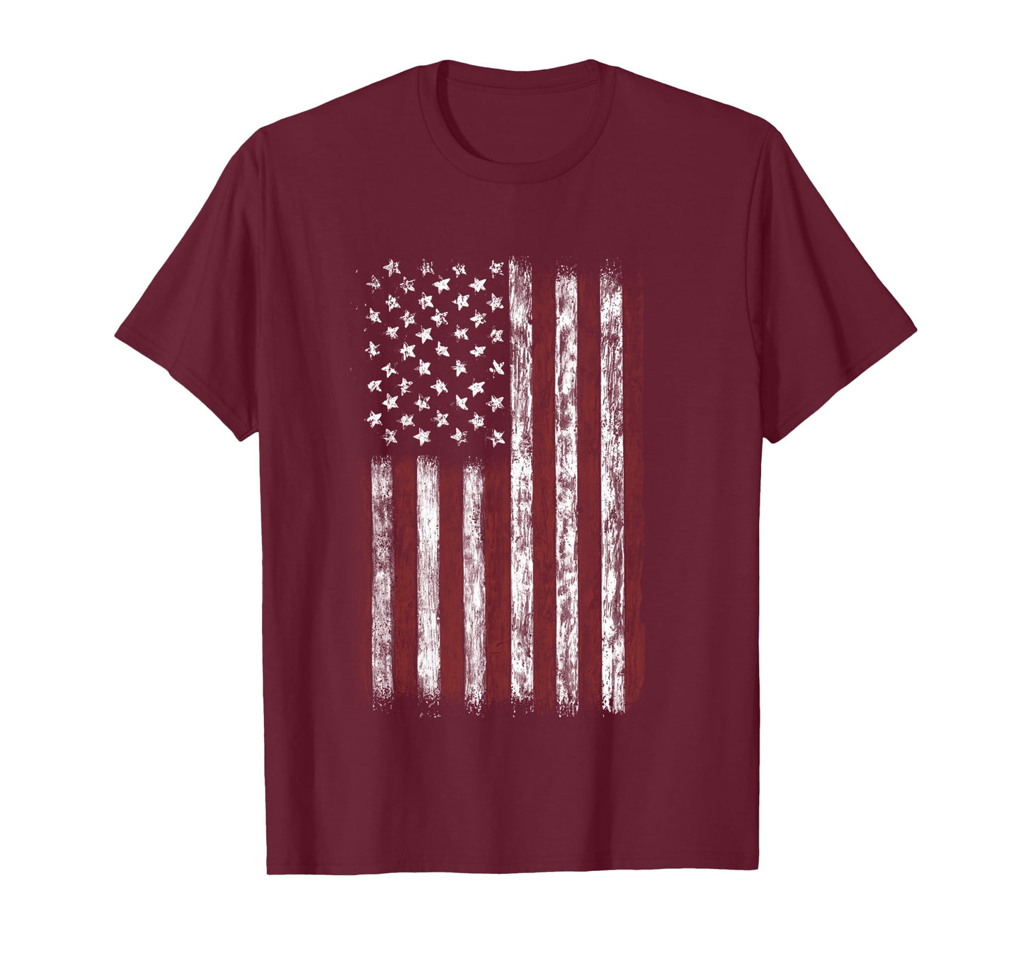 Vintage American Flag Long Sleeve Shirt Men USA Flag T-Shirt Long Sleeve T-Shirt