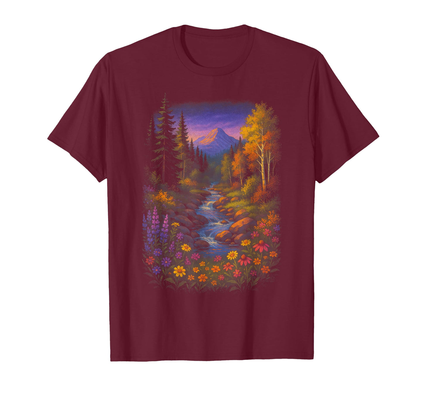 Nature Scene - Mountain Landscape Outdoor T-Shirt