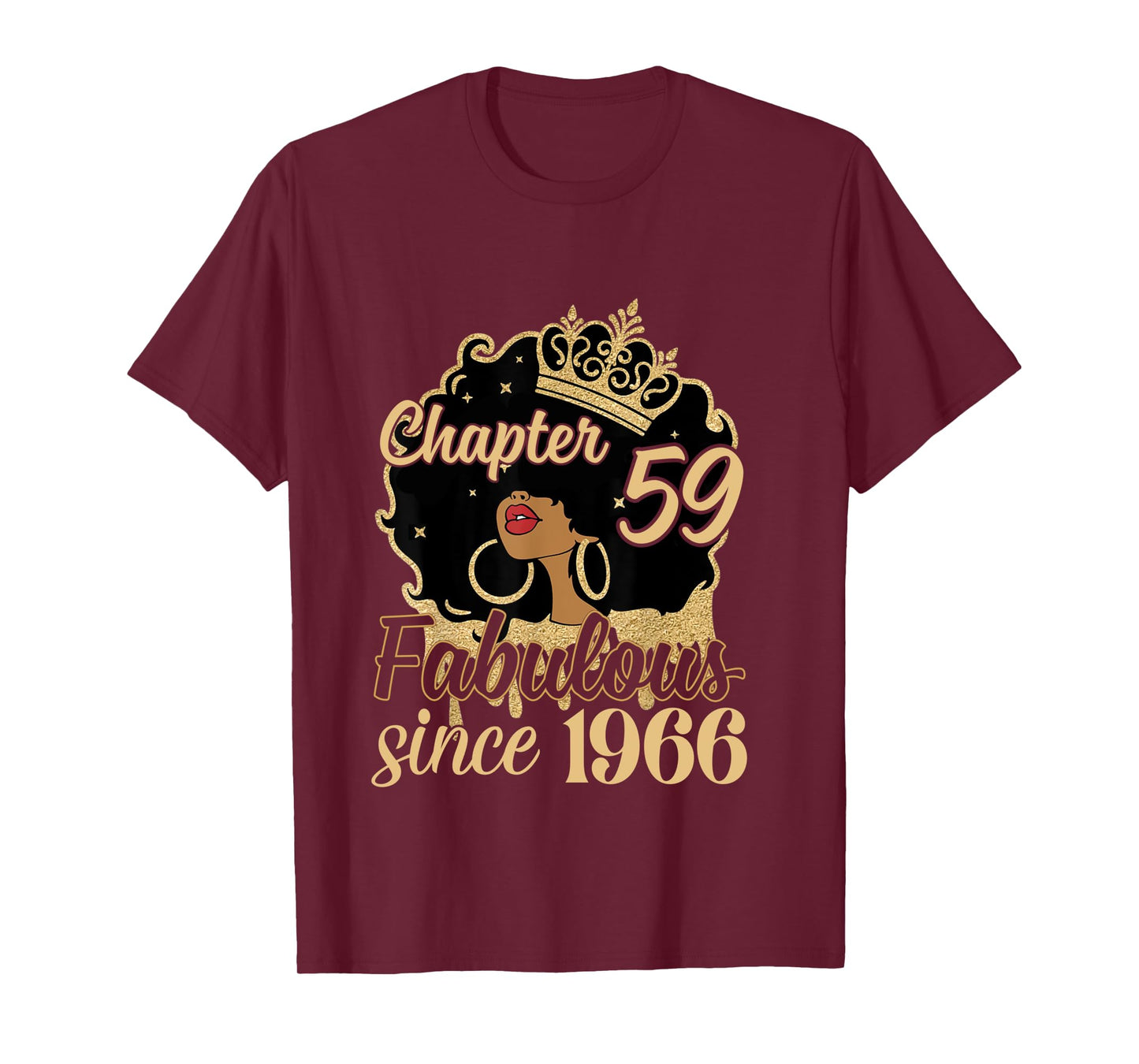 Chapter 59 Fabulous Since 1966 59th Birthday for Girls Women Long Sleeve T-Shirt