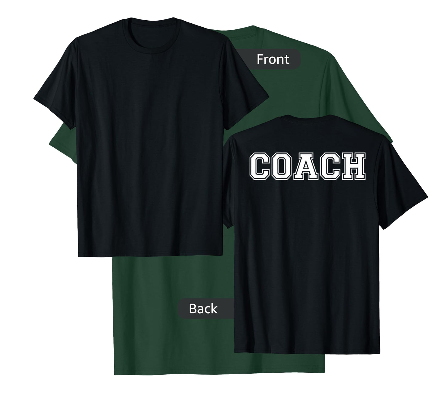 Coach On Back T-Shirt