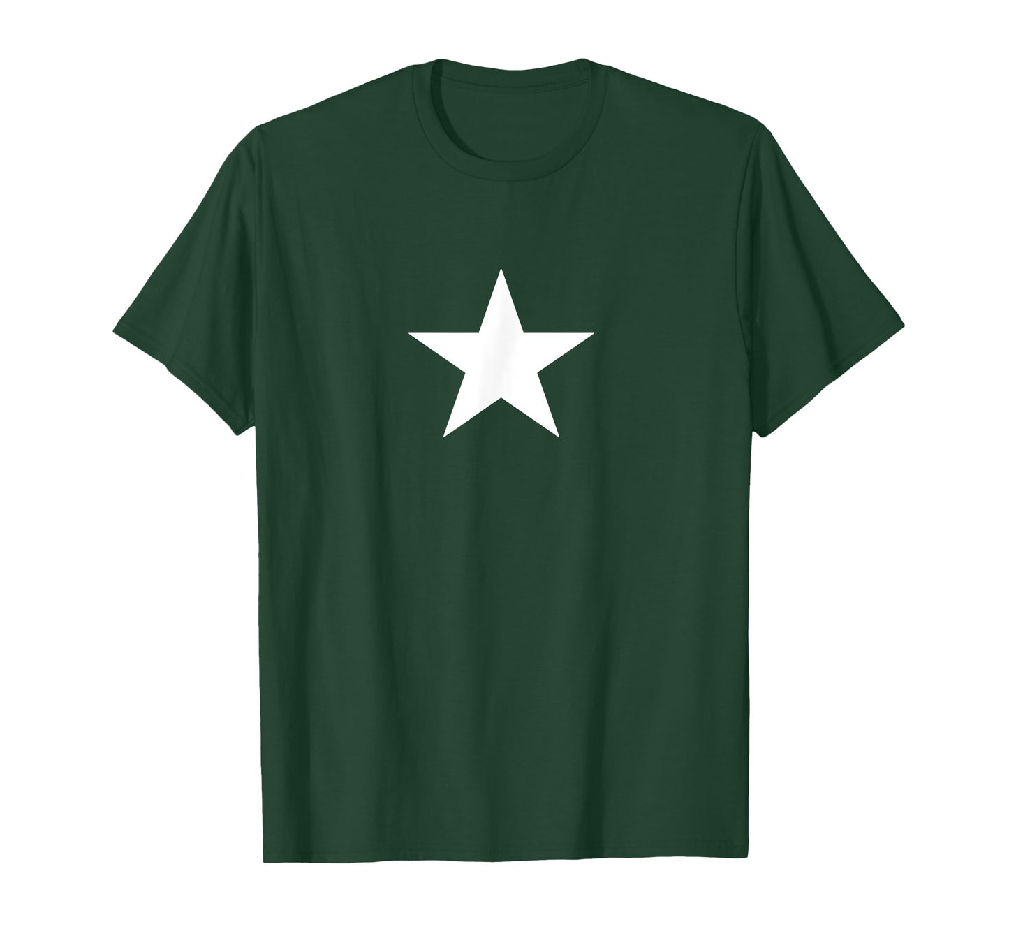Star for men's Women Kid's Rock Short Sleeve Black Red print T-Shirt