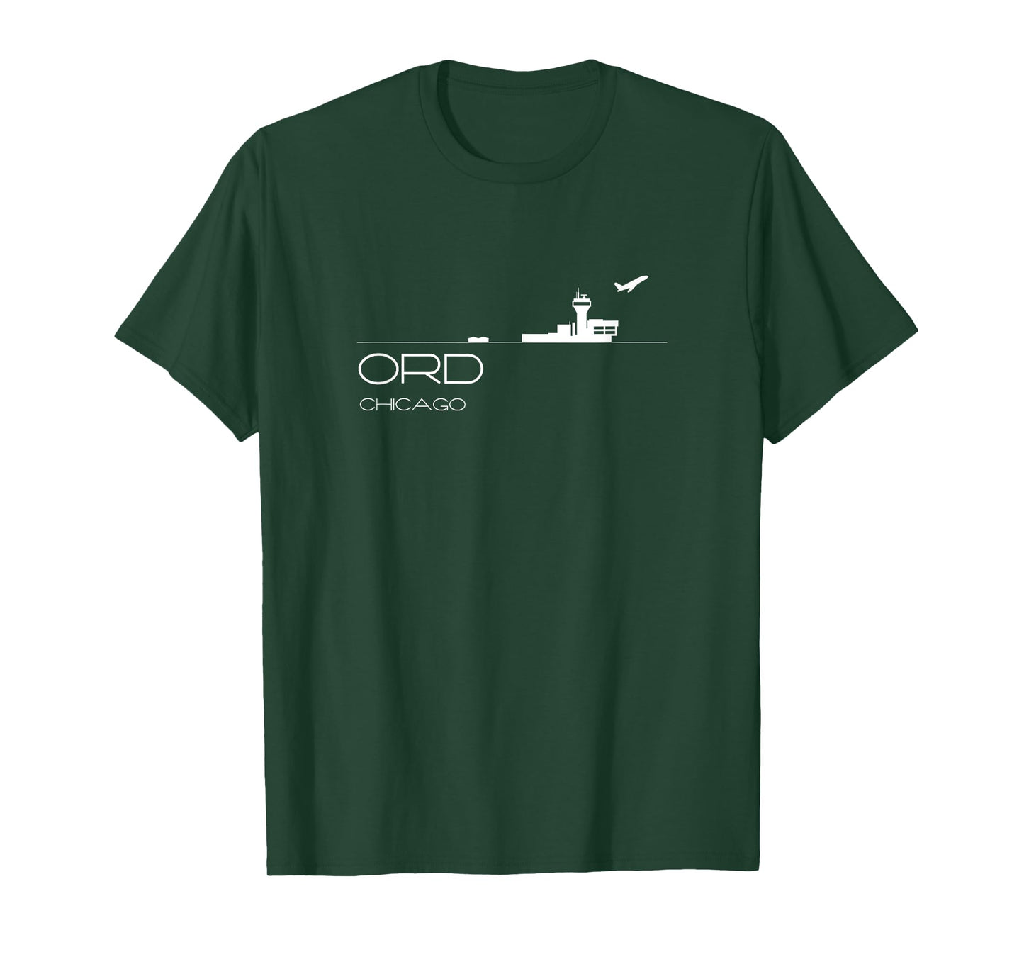 Chicago OHare Airport Code Souvenir Gift ORD T-Shirt