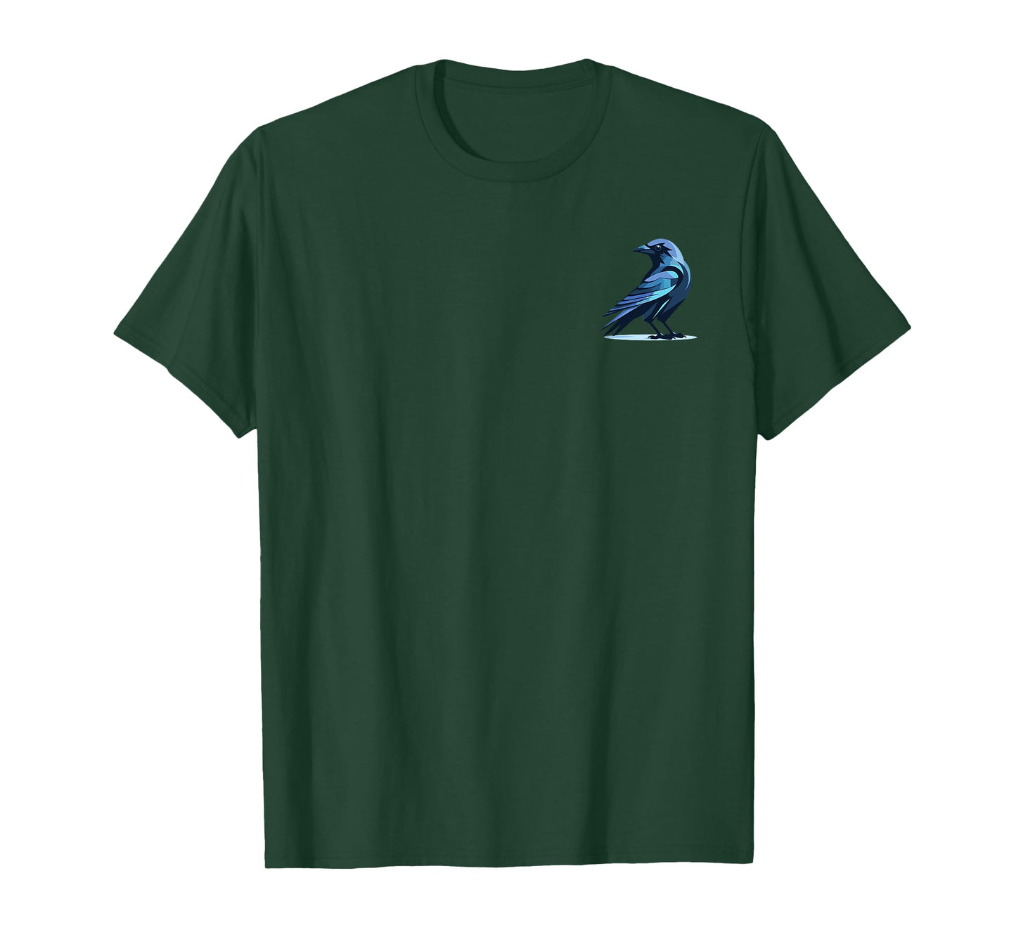 Black Crow Raven Bird in the Pocket Bird Lover T-Shirt
