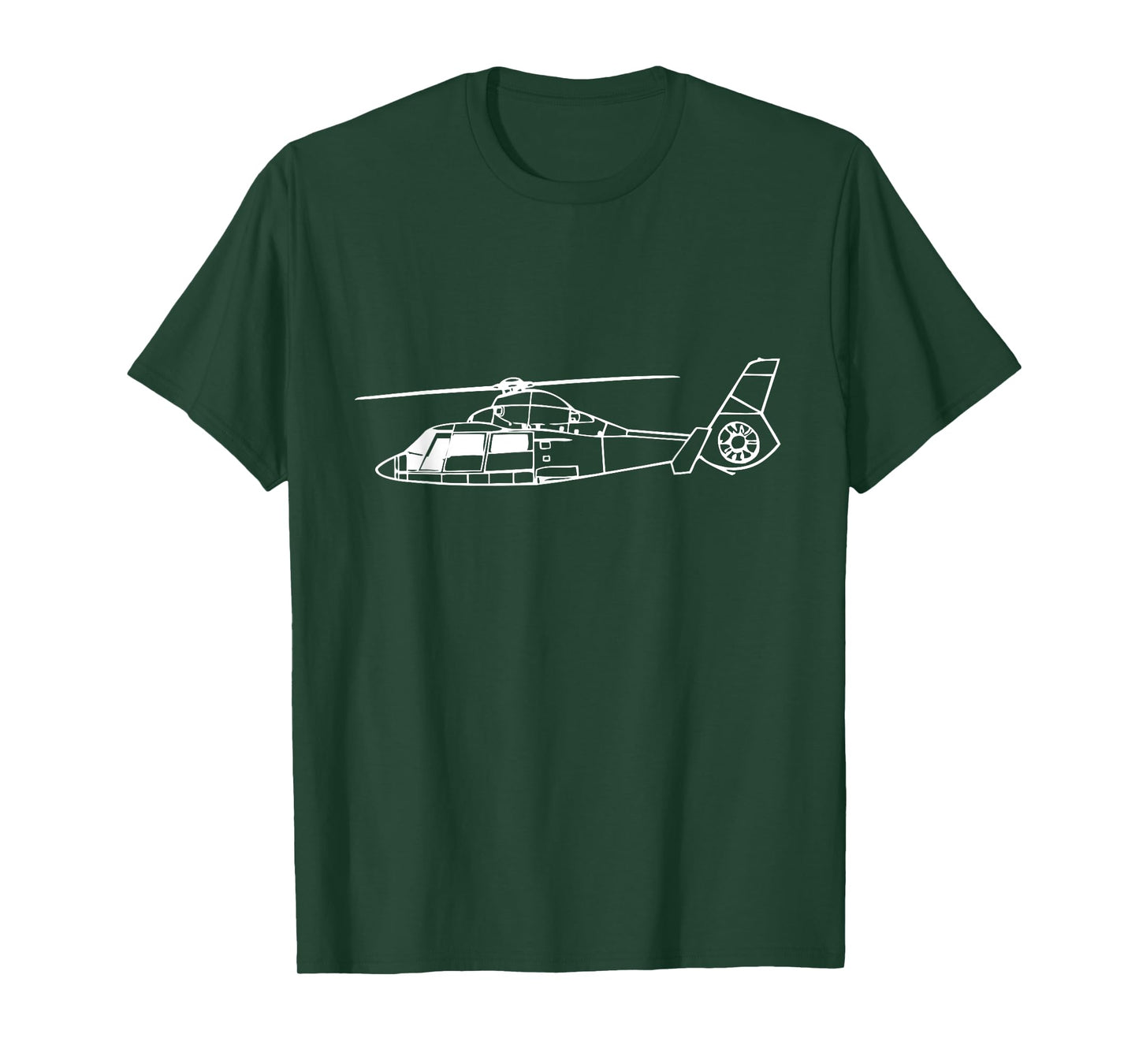 AS 365 (HH-65) Dauphin Helicopter pilot or crew t-shirt T-Shirt