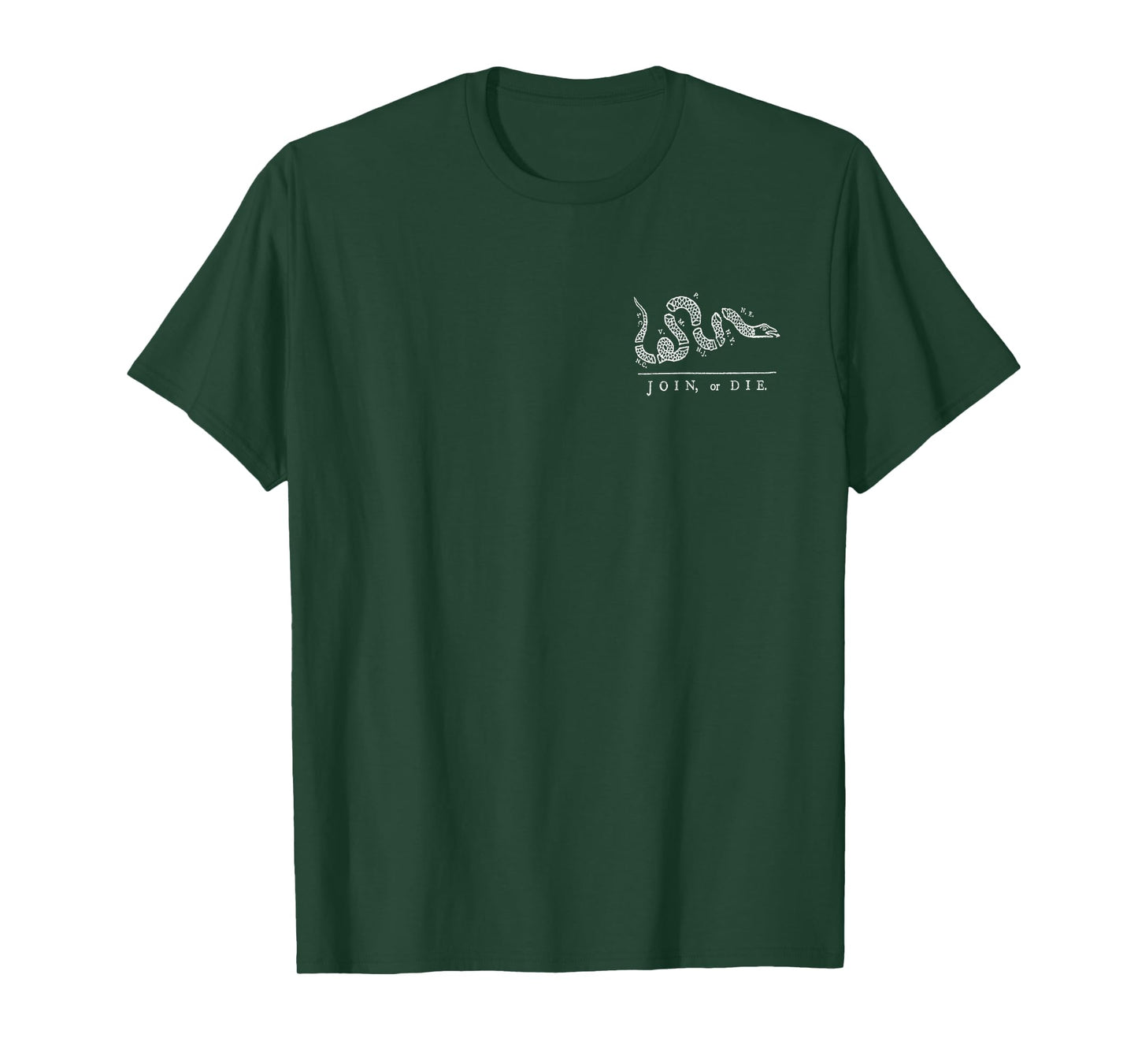 JOIN OR DIE SNAKE FRANKLIN INDEPENDENCE GADSDEN 1776 FLAG T-Shirt