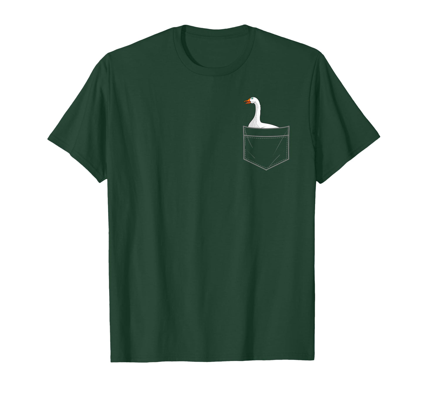 Cool Goose For Men Women Toddler Pocket Canadian Geese Lover T-Shirt