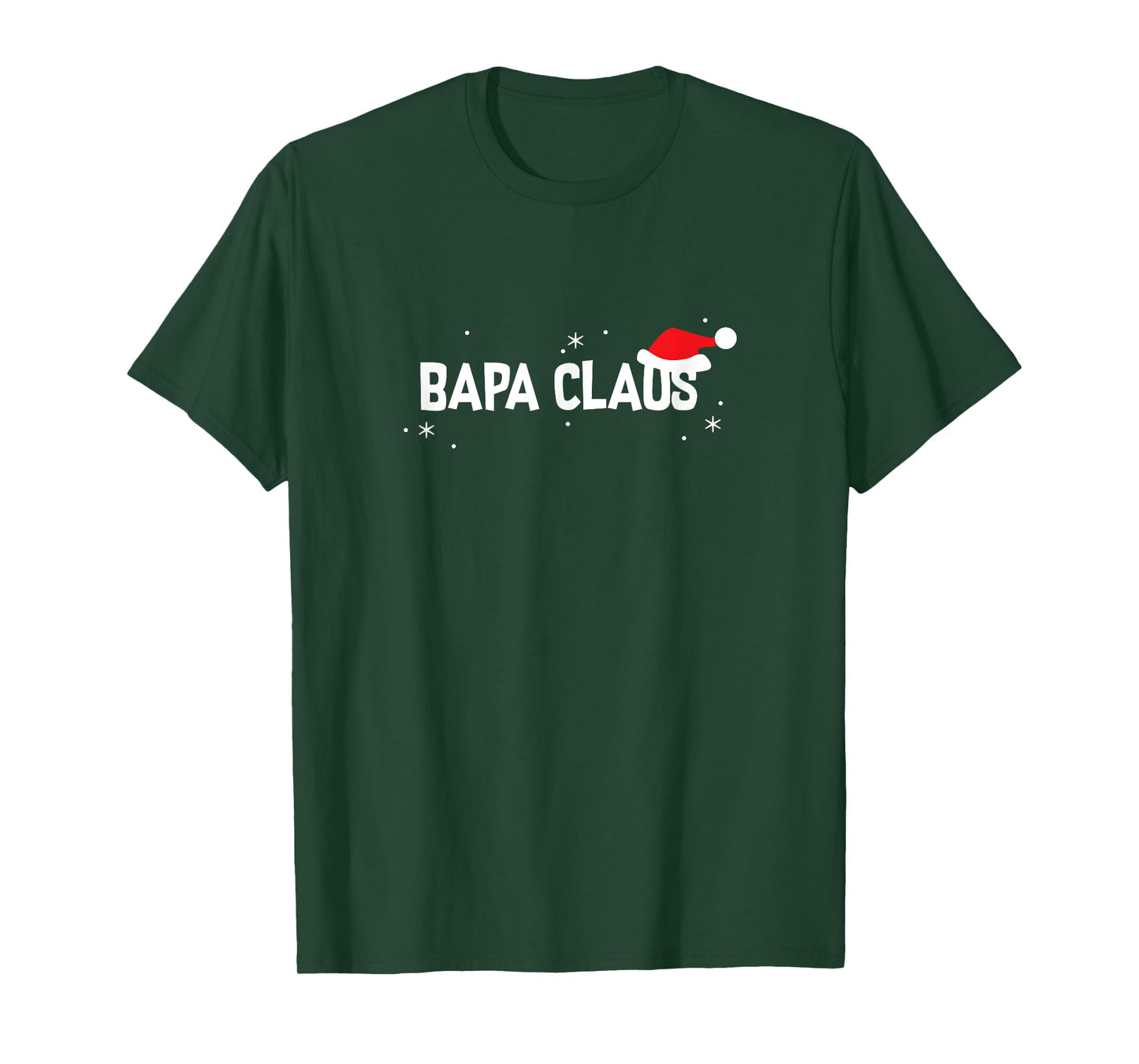 Bapa Claus Christmas Shirt, Funny Cute Holiday Gift T-Shirt