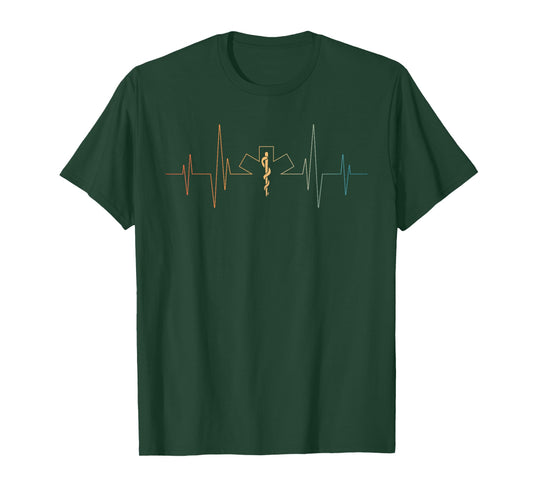 Cool First Responder Design For Men Women EMS Paramedic EMT T-Shirt