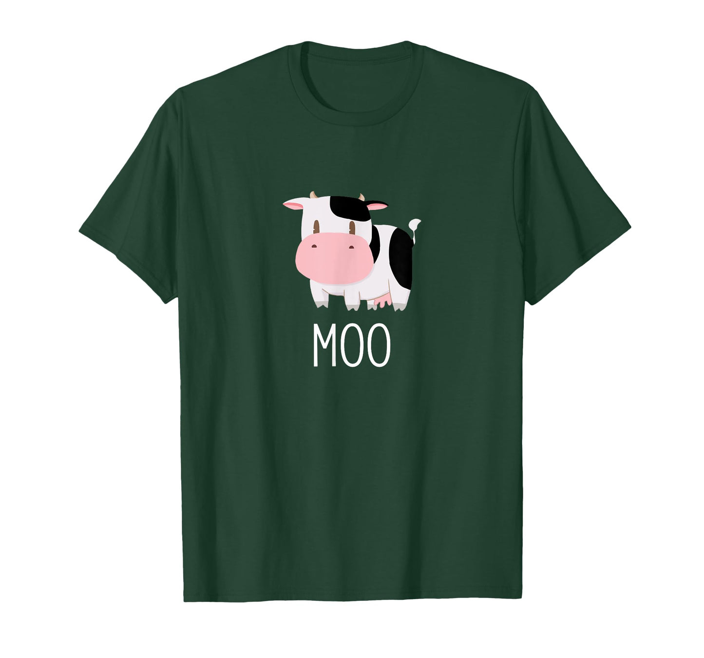 Cute Cow Moo Farm Animals Funny Farmer Cool Humor Novelty T-Shirt