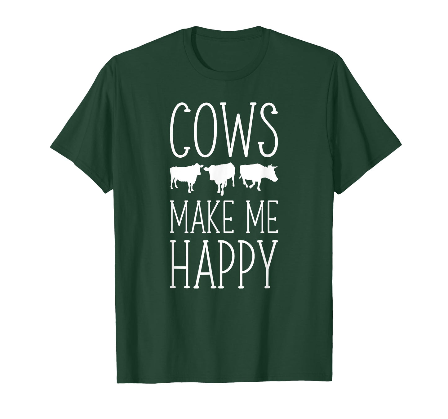 Cows Make Me Happy T-Shirt