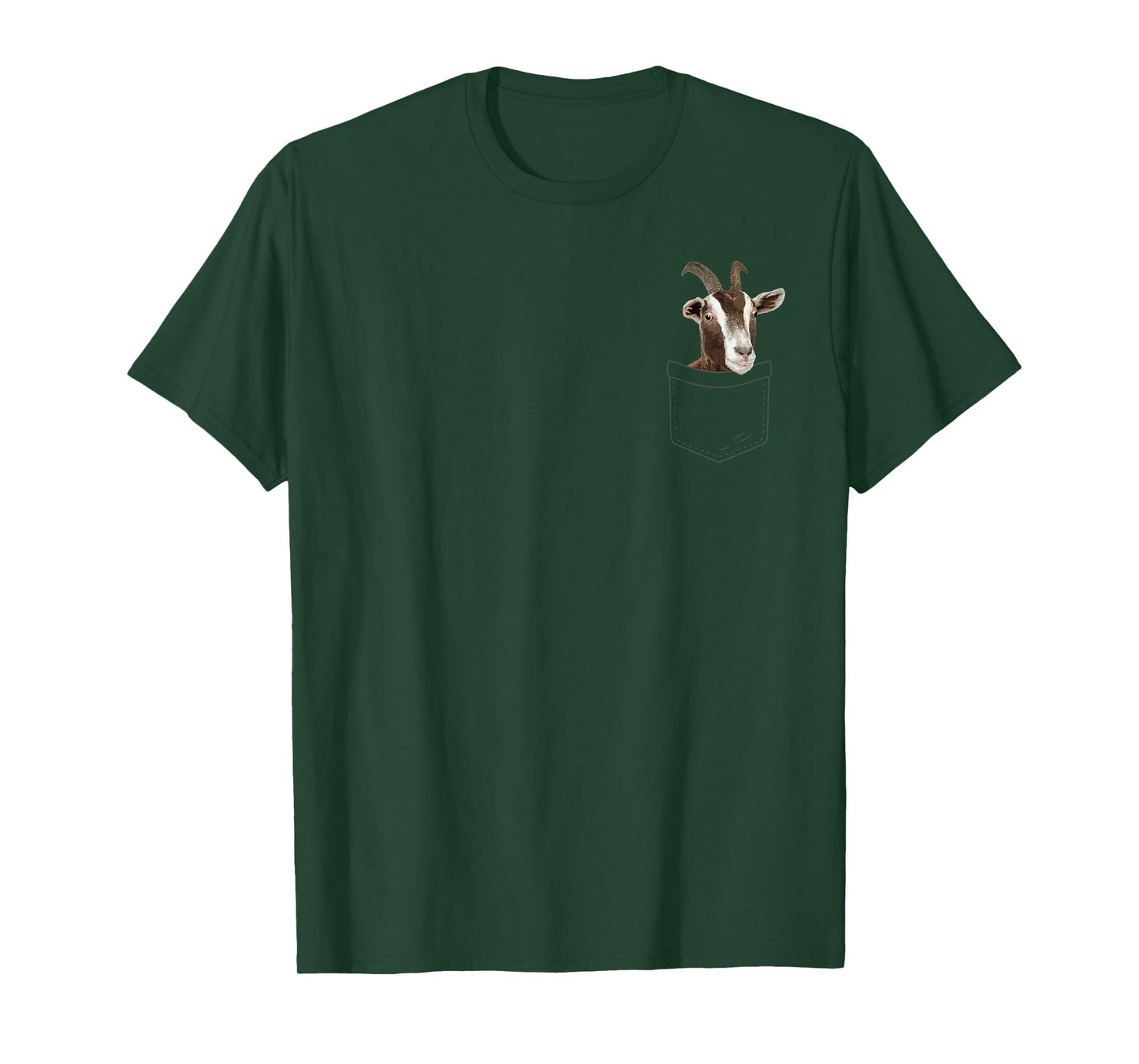Cool Goat For Men Women Pocket Goat Whisperer Farm Animal T-Shirt