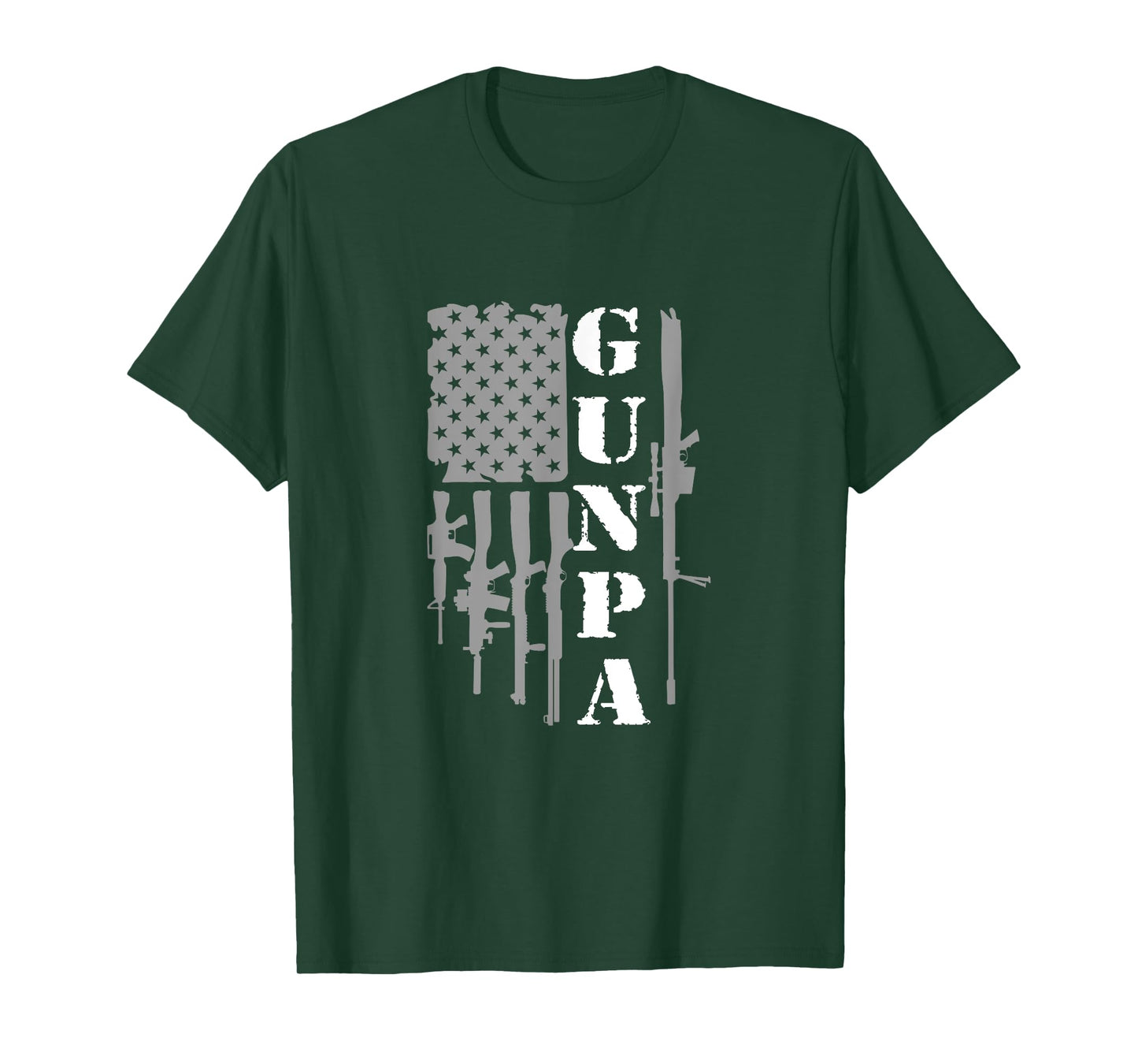 Gunpa Grandpa With Guns Like A Normal Grandpa But More Fun T-Shirt