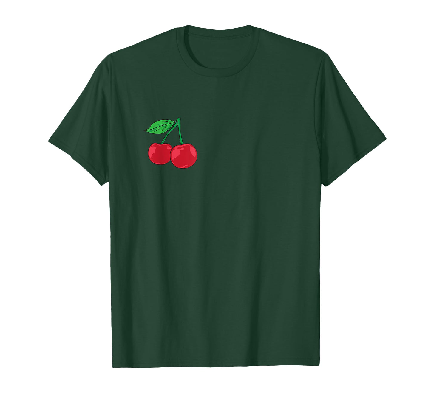 Cherry Pocket | Fruit Lover Sweet Bomb Farmer Red Cherries T-Shirt