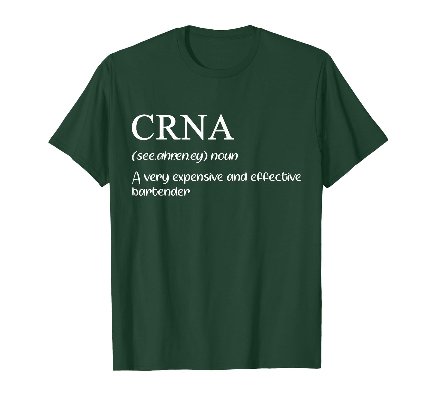 Anesthesia Doctor | Funny CRNA Definition | Anesthesiologist T-Shirt