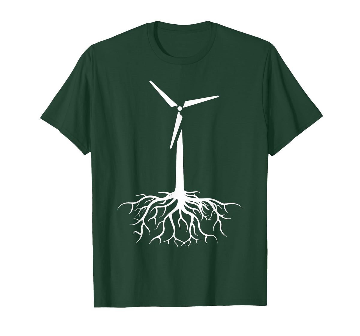 Wind Power - Ecology Electricity Bio CO2 Windmill T-Shirt