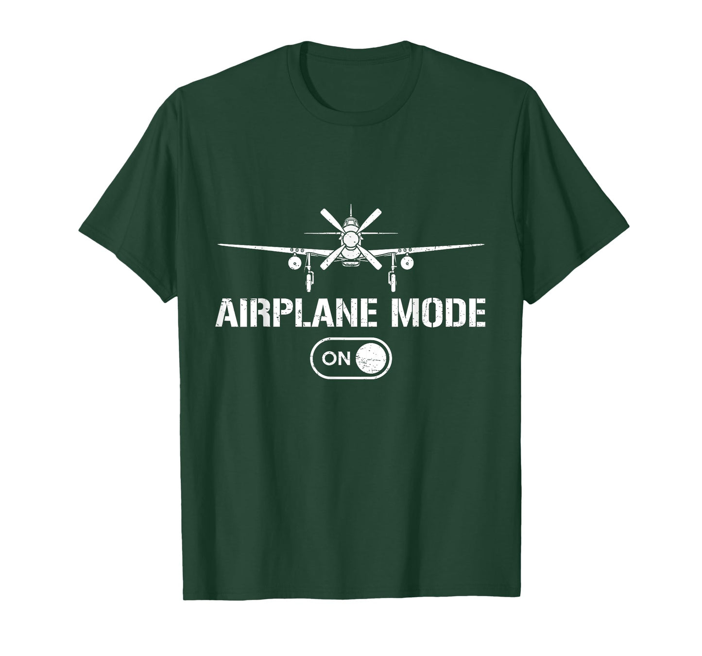 Airplane Mode Funny P-51 Mustang World War 2 Fighter Planes T-Shirt