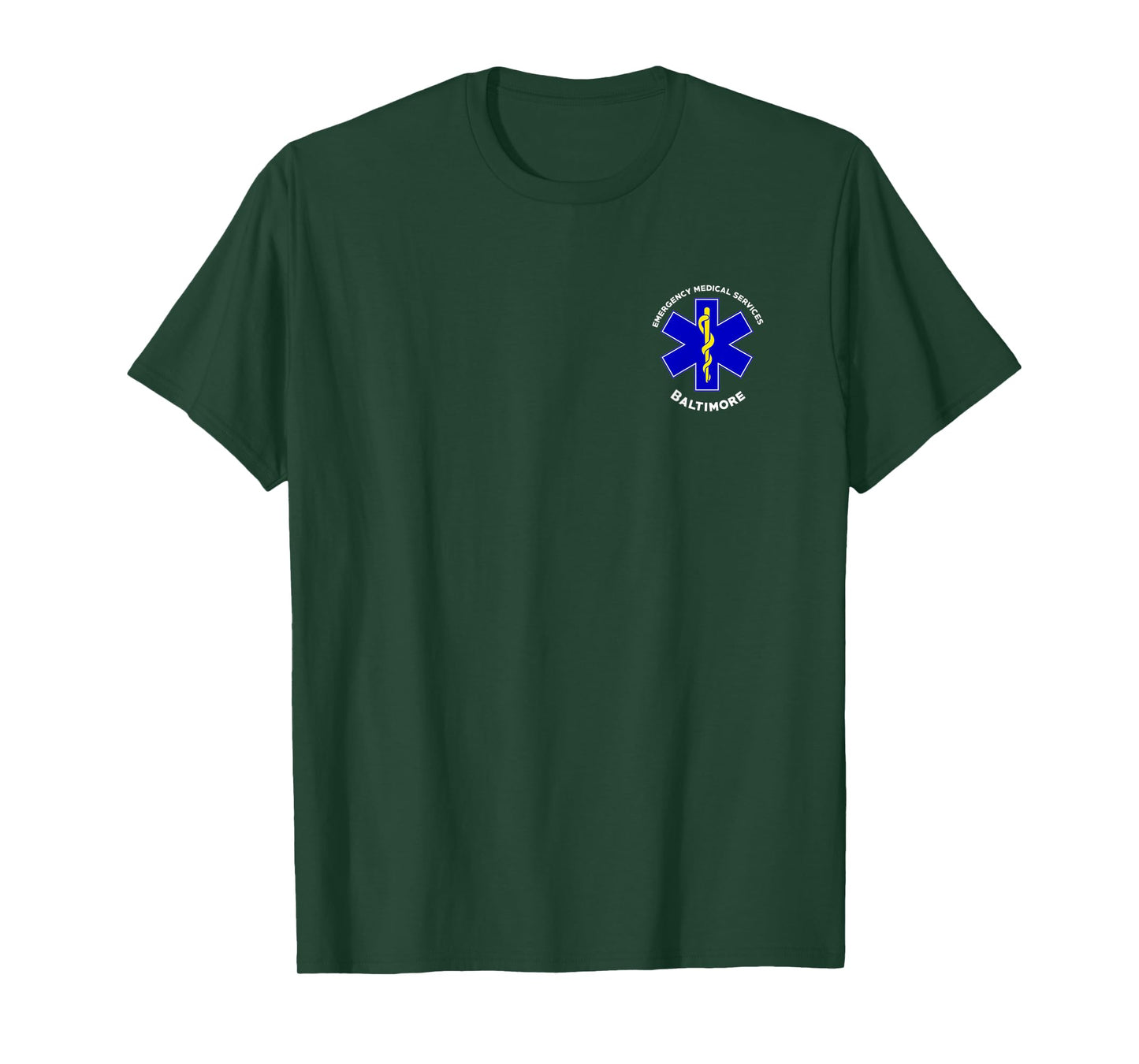 Baltimore Maryland EMS Emergency Medical Services EMT Duty T-Shirt