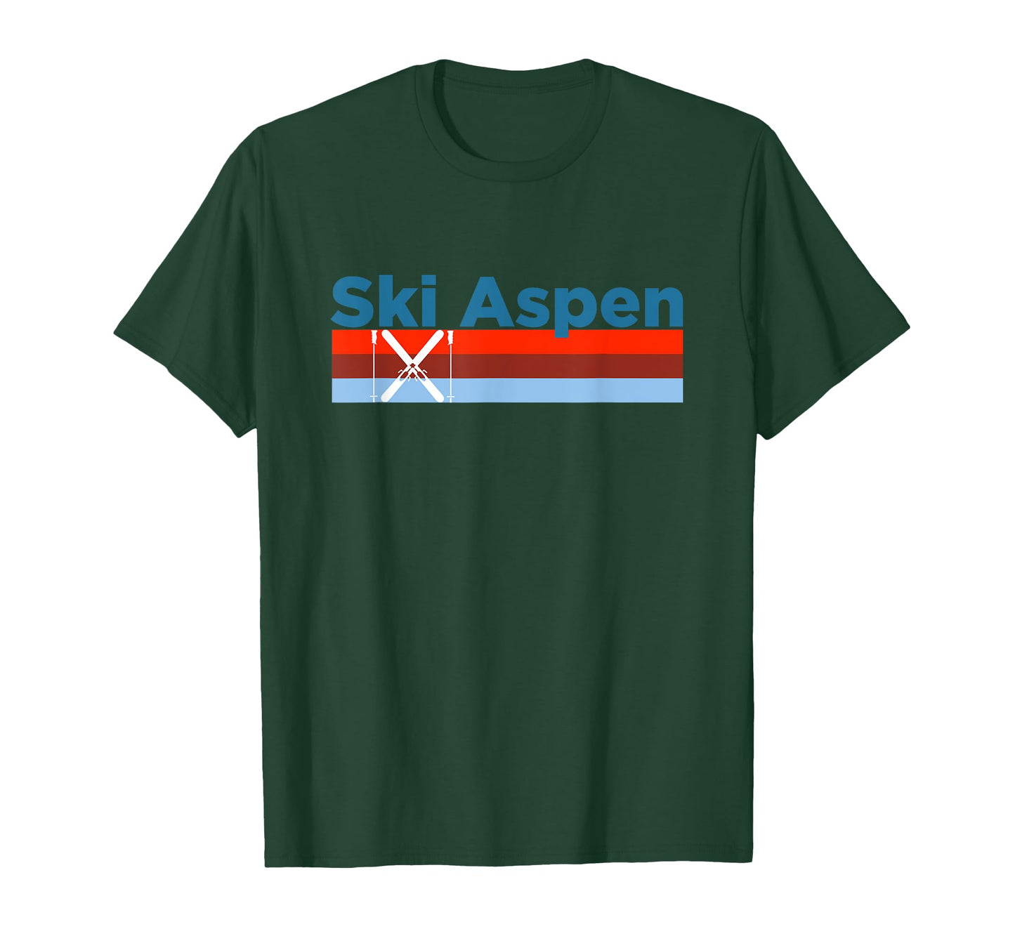 Retro Snow Ski - Ski Aspen T Shirt