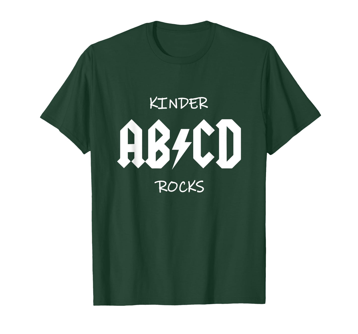 ABCD Children's Rocks T-Shirt Funny Teacher Gift T-Shirt for Men Women Kids